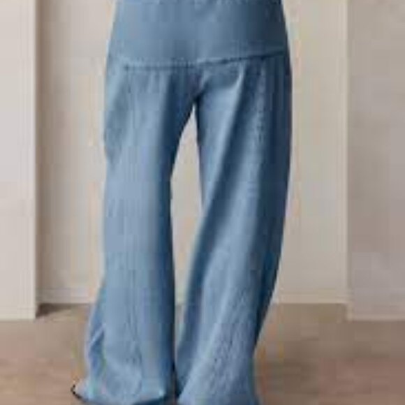 Bumpsuit Painter Jeans in Medium Blue - Picture 2 of 2